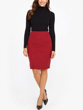 Willi Smith Wool Blend Pencil Skirt Women's Size 2